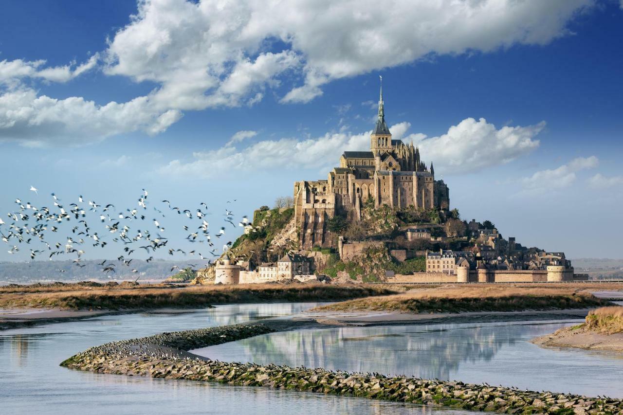 Gite Mont Saint Michel "Aucoeurdelabaie" Sains Exteriör bild