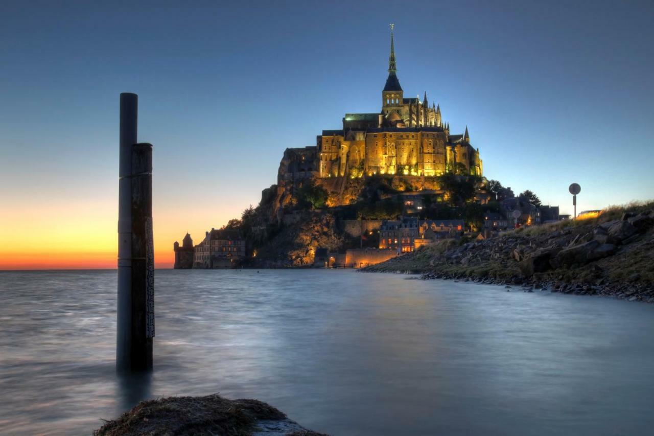 Gite Mont Saint Michel "Aucoeurdelabaie" Sains Exteriör bild